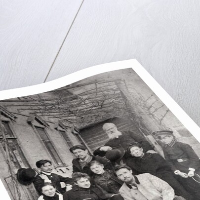 Russian author Anton Chekhov with family and friends, 1890 by Unknown