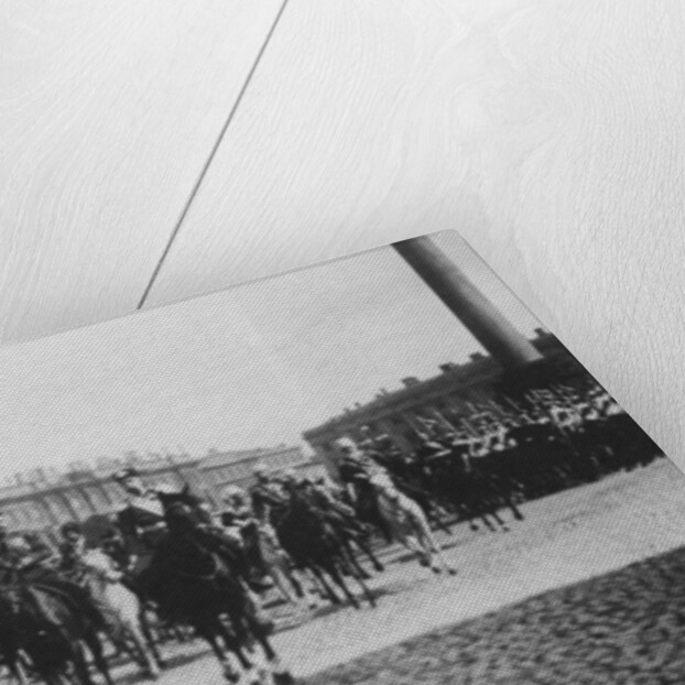 Emperor Franz Joseph I of Austria on a state visit to St Petersburg, Russia, 1897 by Unknown