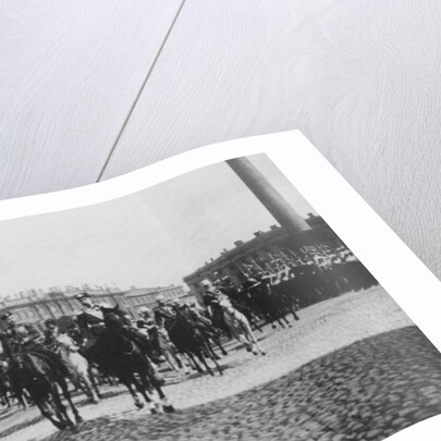 Emperor Franz Joseph I of Austria on a state visit to St Petersburg, Russia, 1897 by Unknown