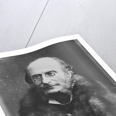 Jacques Offenbach, German-born French composer, c1875 by Gaspard-Felix Tournachon
