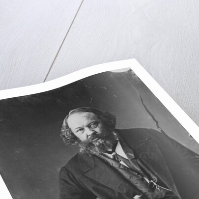 Mikhail Bakunin, Russian revolutionary and theorist of anarchism, c1863 by Gaspard-Felix Tournachon