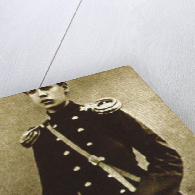 Modest Mussorgsky, Russian  composer, as a young man, late 1850s by Unknown