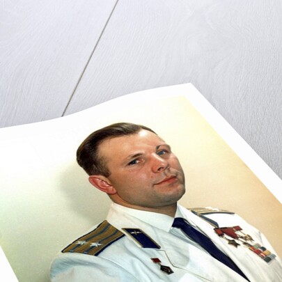 Yuri Gagarin, Russian cosmonaut, 1960s by Unknown