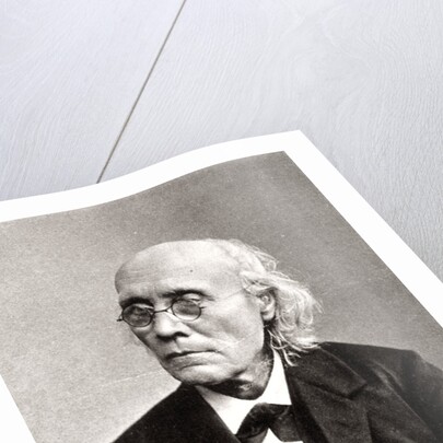 Gustav Theodor Fechner, German experimental psychologist, c1883-c1884 by Unknown