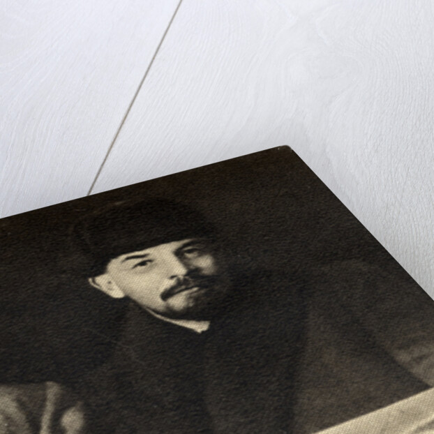 Stalin and Lenin, Russian Bolshevik revolutionary leaders, Moscow, Russia, 1919 by Unknown