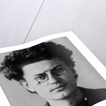Police photograph of Leon Trotsky, Russian revolutionary, 1898 by Unknown