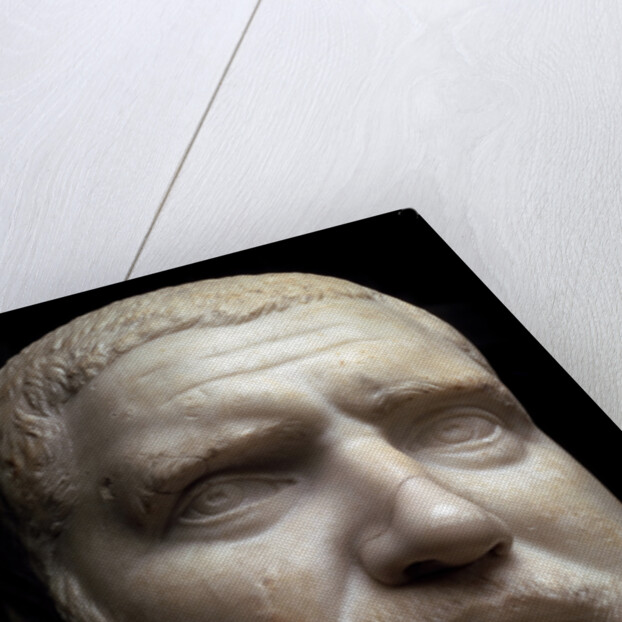 Marble portrait bust of the Roman Emperor Balbinus, 3rd century by Unknown