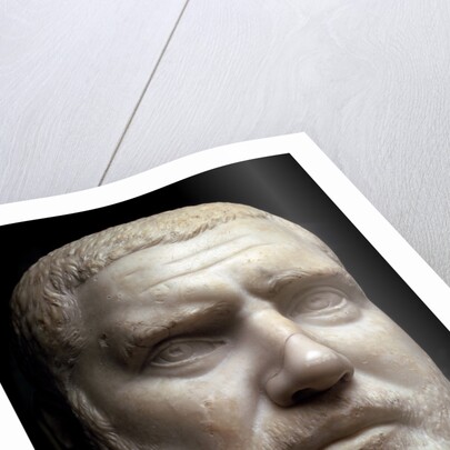 Marble portrait bust of the Roman Emperor Balbinus, 3rd century by Unknown