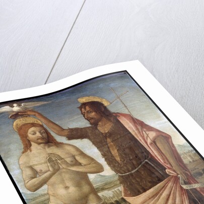 The Baptism of Christ, after 1486. by Guidoccio Cozzarelli