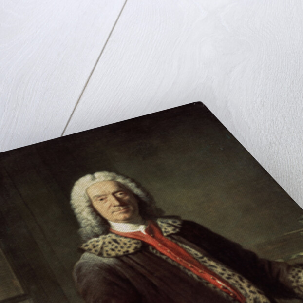 Portrait of the poet and tragedian Prosper Jolyot de Crébillon, 1746 by Jacques-Andre-Joseph Aved