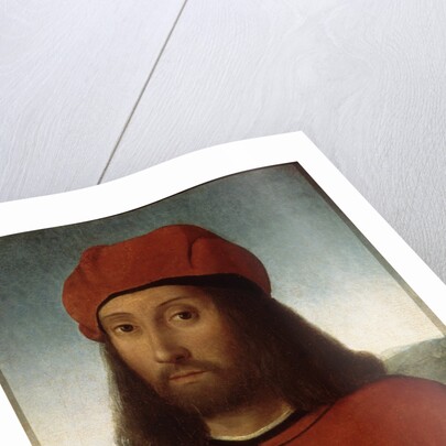 Portrait of a Man, late 15th or early 16th century. by Antonio de Saliba