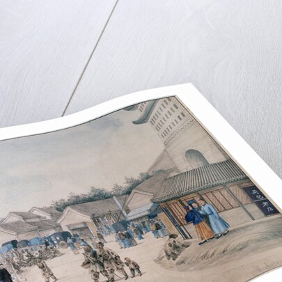 Chinese Sketches, Tsyan Minh Bridge, c1804-c1806 by Ivan Petrovich Alexandrov