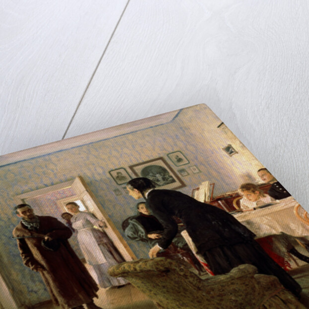 Unexpected Return, c1884-c1888 by Il'ya Repin