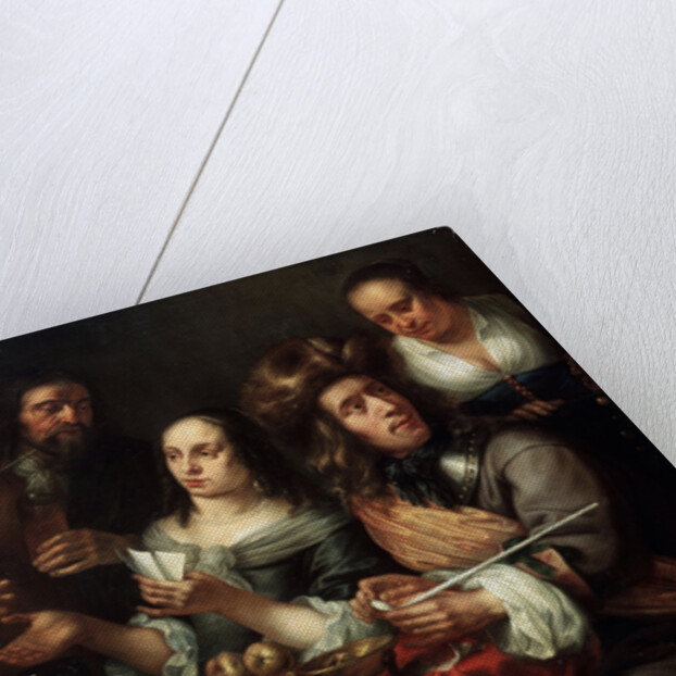 Card Game, 17th century by Dingeman van der Hagen