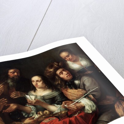 Card Game, 17th century by Dingeman van der Hagen