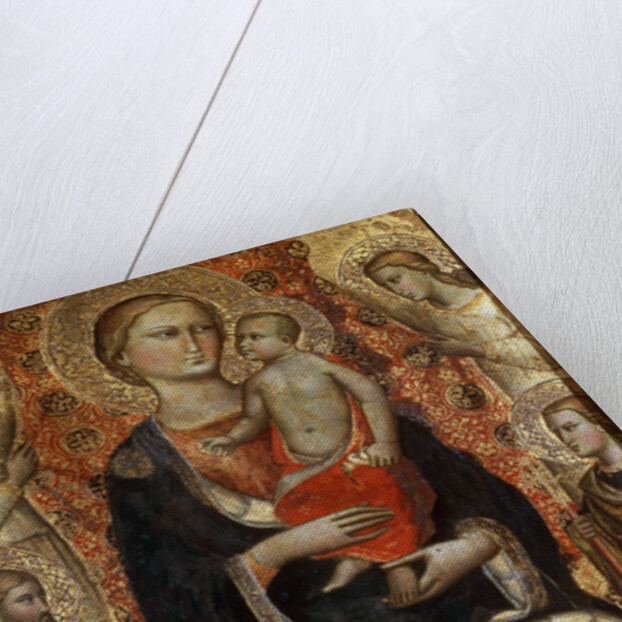 Madonna with Child, Saints and Angels, late 14th or early 15th century by Niccolo di Pietro Gerini