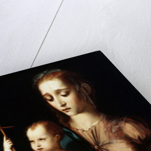 Madonna and Child with a Cross-shaped Distaff, 1570s by Luis de Morales