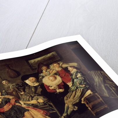 The Merry Company, 17th century by Dirck Hals