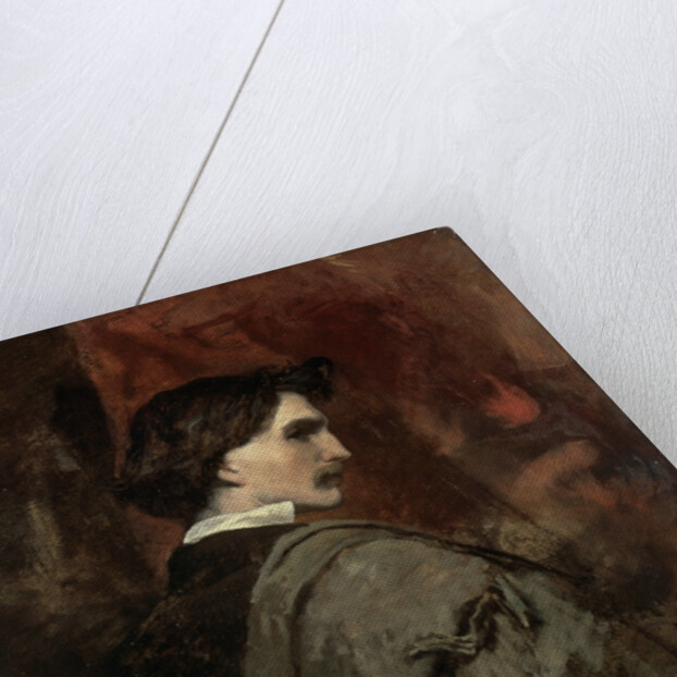 Self-portrait, c1854-c1858 by Anselm Friedrich Feuerbach