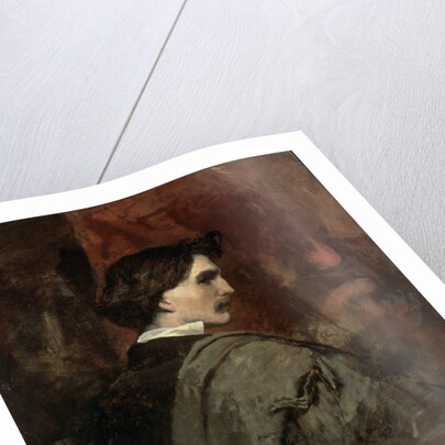 Self-portrait, c1854-c1858 by Anselm Friedrich Feuerbach