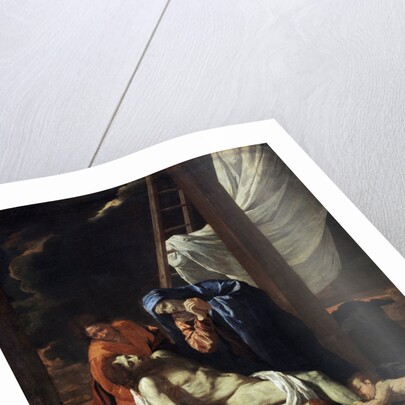The Descent from the Cross, 1620s by Nicolas Poussin