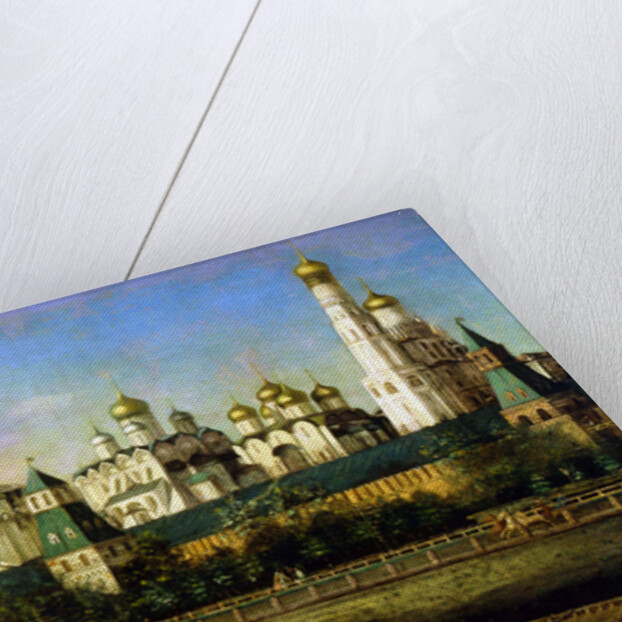 View of the Moscow Kremlin, 19th century by Nikolai Podklyuchnikov