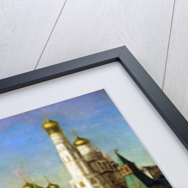 View of the Moscow Kremlin, 19th century by Nikolai Podklyuchnikov