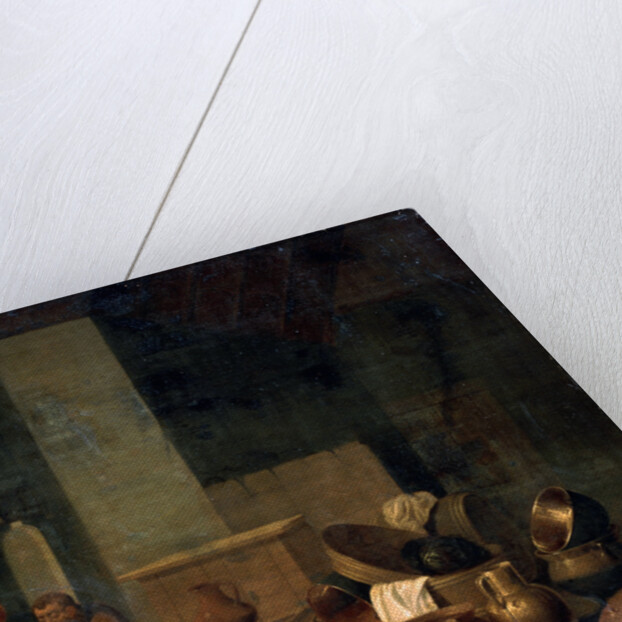 The Kitchen, 17th century. by Anonymous