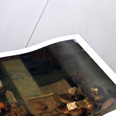 The Kitchen, 17th century. by Anonymous