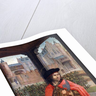 Saint Crispin, c1492-c1494. by Master of Saint Crispin and Crispinian