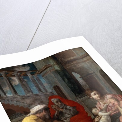 The Holy Family with John the Baptist and Saint Elizabeth, 1541 by Francesco Primaticcio
