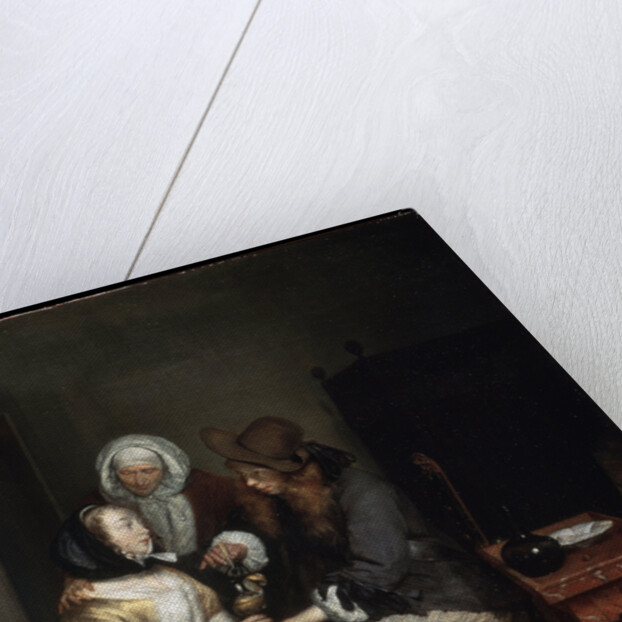A Glass of Lemonade, 1660s. by Gerard Terborch II