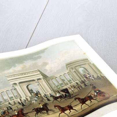 Hyde Park Corner, 1828 by Richard Rosenberg