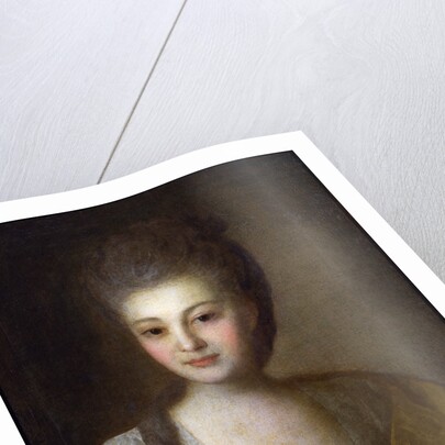 Portrait of Aleksandra Struiskaya, 1772. by Fyodor Rokotov