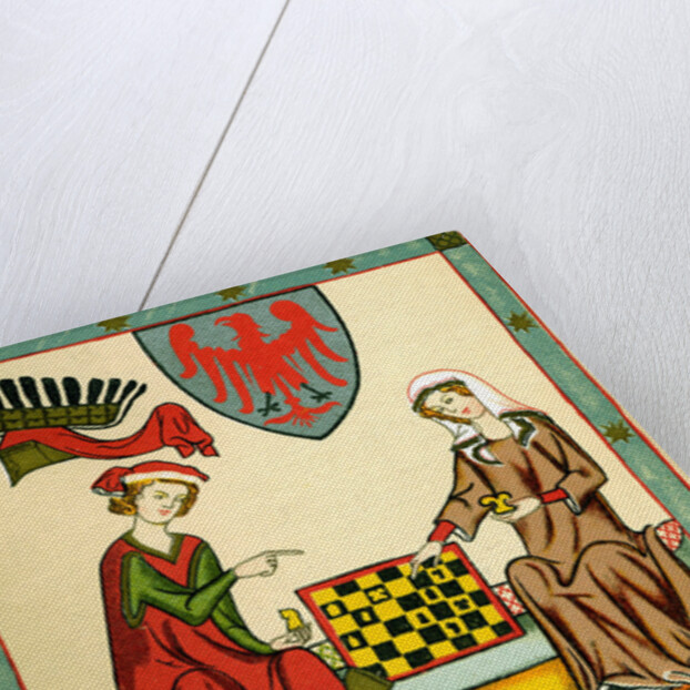 Margrave Otto IV of Brandenburg Playing Chess by Anonymous