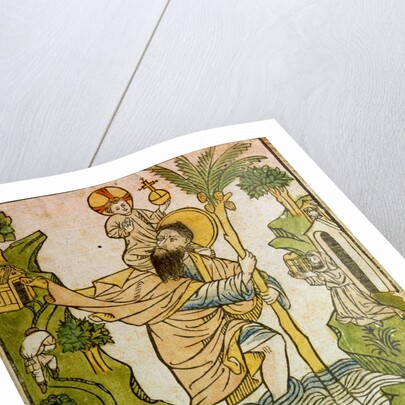 Saint Christopher, 1423. by Anonymous