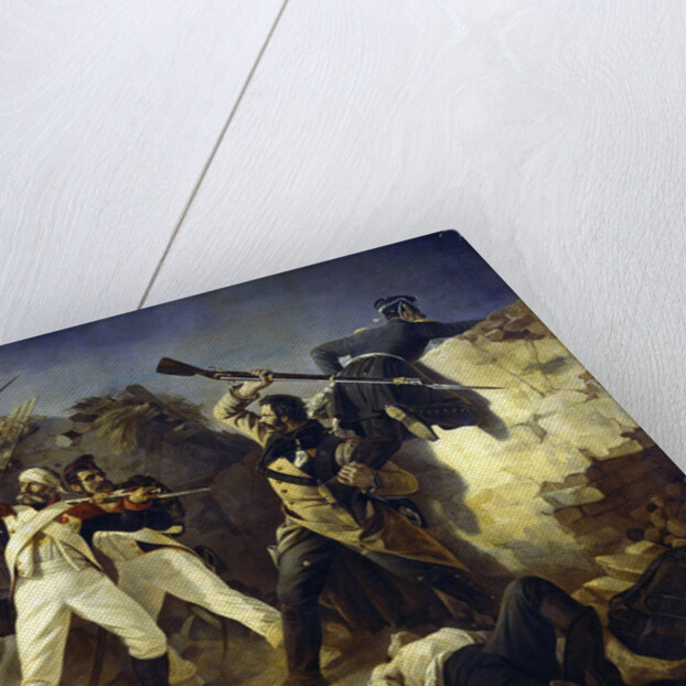 The Heroic deed of the Grenadier Leonty Korennoy, 1846 by Anonymous