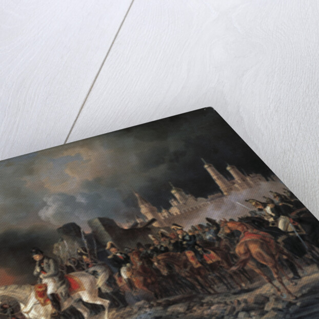 Napoleon Bonaparte in Moscow, 1840 by Anonymous
