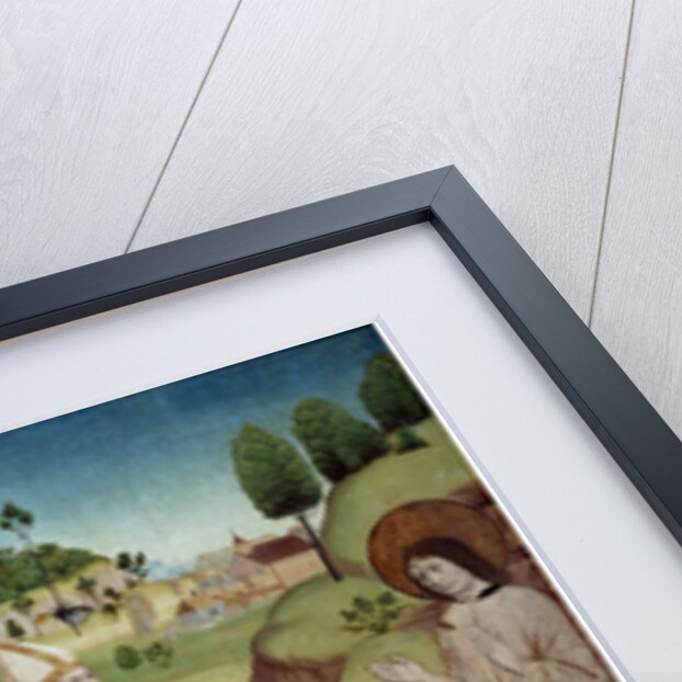 Saint Giles and King Wamba at the royal hunt, c1470-1480 by Anonymous