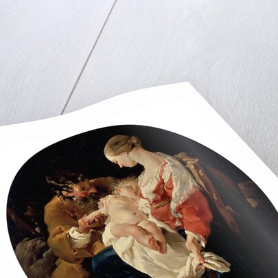 The Holy Family, 18th century by Anonymous