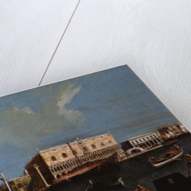 Grand Canal, Piazzetta and Doges Palace in Venice, 18th century by Anonymous