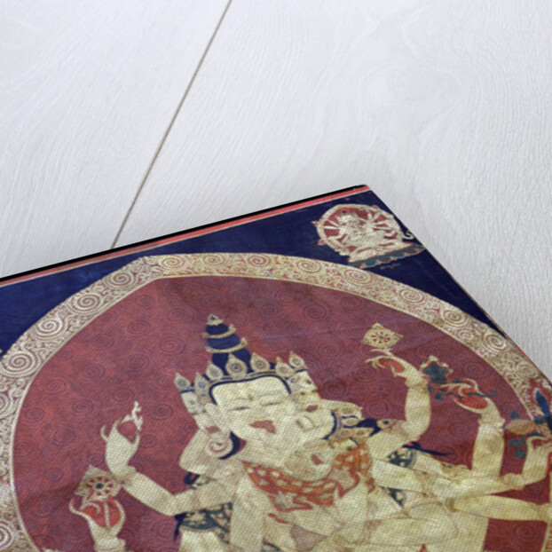 Guhyasamaja Akshobhyavajra (Thanka), 17th century by Anonymous