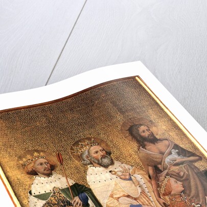 Richard II of England with his patron saints, between 1395 and 1399 by Anonymous