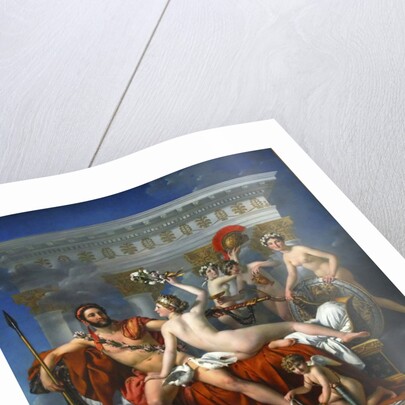 Mars Being Disarmed by Venus, 1824 by Anonymous