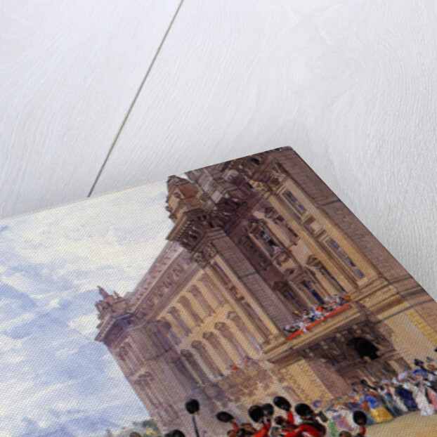 The Return of the Guards from the Crimea, July 1856 by Anonymous