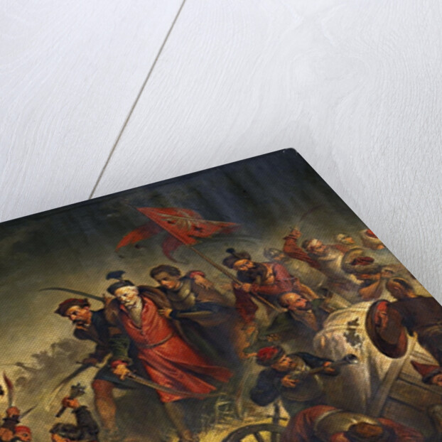 Death of Stanislaw Zolkiewski in a Battle of Cecora 1620, 1877 by Anonymous