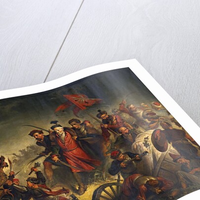 Death of Stanislaw Zolkiewski in a Battle of Cecora 1620, 1877 by Anonymous