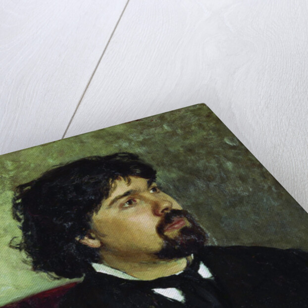 Portrait of the artist Vasily Surikov,, 1885 by Anonymous