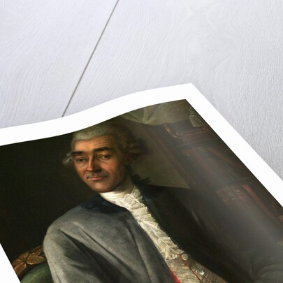 Portrait of the writer Vasily Grigorievich Ruban,, 1786 by Anonymous
