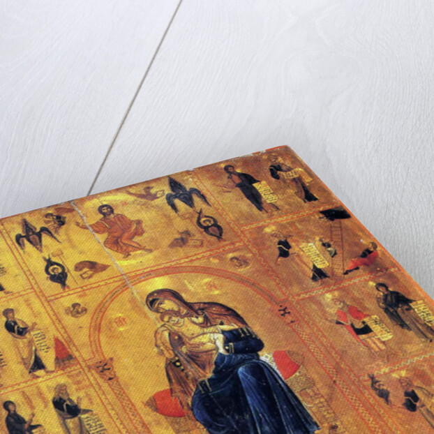 Virgin and Child with Saints, early 12th century by Anonymous